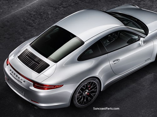 Rear Grille Kit - Black : Suncoast Porsche Parts & Accessories